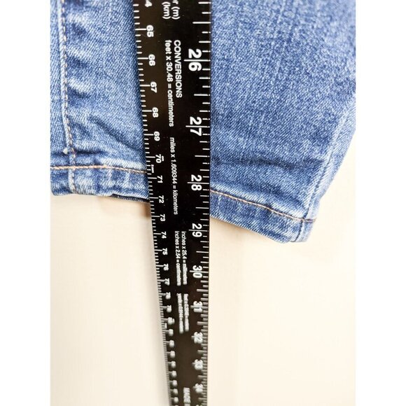 Garage Super High Rise Skinny Medium Wash Jeans 11 - Picture 9 of 11